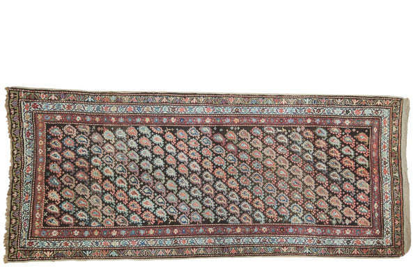 4'5" x 10' Antique Kurdish Rug Runner / Item ee003137 image 1