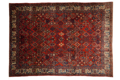 7x10 Vintage Distressed Joshegan Carpet // ONH Item ee003140