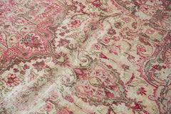 8.5x11.5 Vintage Distressed Meshed Carpet // ONH Item ee003148 Image 5