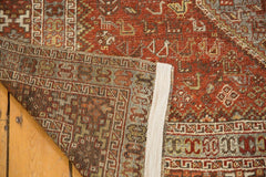 Vintage Distressed Qashqai Carpet