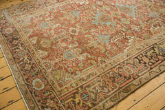  Vintage Distressed Heriz Carpet / Item ee003153 image 9