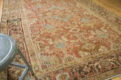  Vintage Distressed Heriz Carpet / Item ee003153 image 11