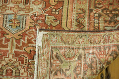  Vintage Distressed Heriz Carpet / Item ee003153 image 14