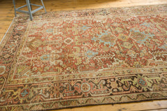  Vintage Distressed Heriz Carpet / Item ee003153 image 15