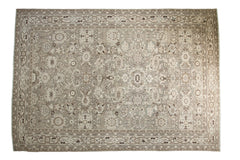 7.5x11 Vintage Distressed Malayer Carpet // ONH Item ee003154