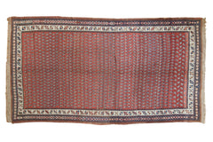 5x9.5 Vintage Kurdish Carpet // ONH Item ee003158