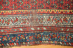 4.5x7.5 Vintage Kurdish Hamadan Rug // ONH Item ee003163 Image 11