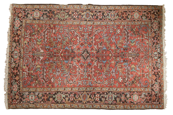6x9.5 Vintage Mehrivan Carpet // ONH Item ee003164