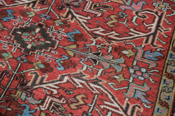 6x9.5 Vintage Mehrivan Carpet // ONH Item ee003164 Image 14