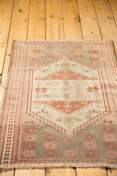  Vintage Distressed Oushak Rug / Item ee003167 image 5
