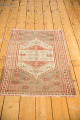  Vintage Distressed Oushak Rug / Item ee003167 image 8