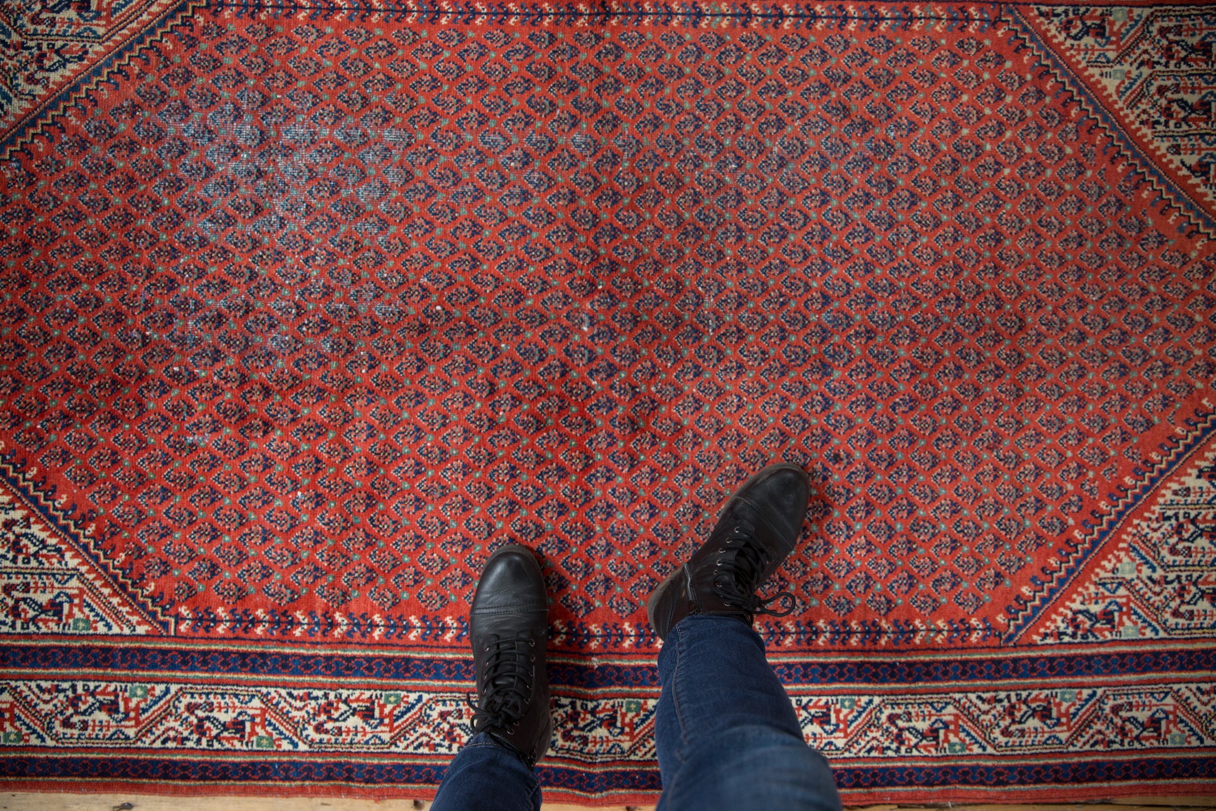 4x7 Vintage Mir Sarouk Rug // ONH Item ee003178 Image 1