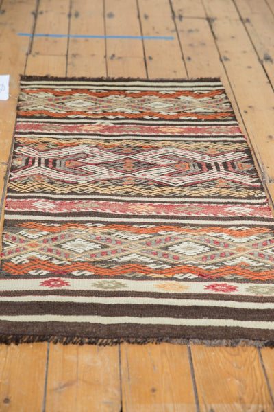 2x4 Vintage Jijim Rug Runner // ONH Item ee003182 Image 2