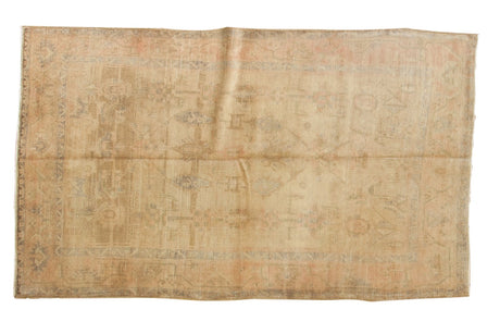 4.5x7.5 Vintage Distressed Oushak Rug // ONH Item ee003199