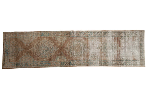 2.5x11 Antique Distressed Kerman Rug Runner // ONH Item ee003201