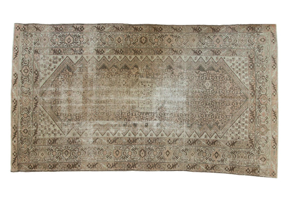 5.5x9.5 Vintage Distressed Malayer Carpet // ONH Item ee003208