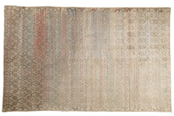 4'10" x 7'8" Vintage Distressed Oushak Rug / Item ee003210 image 1