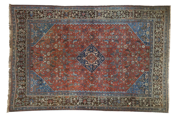 5x7.5 Vintage Qashqai Rug // ONH Item ee003211