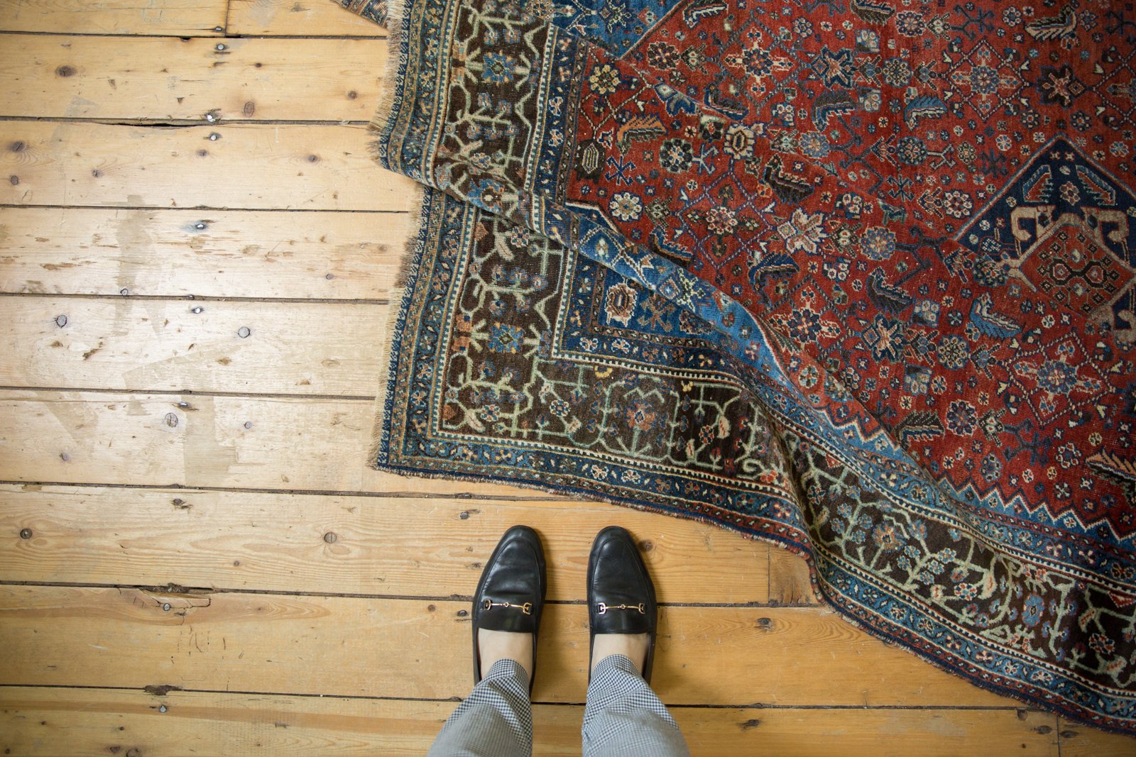 5x7.5 Vintage Qashqai Rug // ONH Item ee003211 Image 1