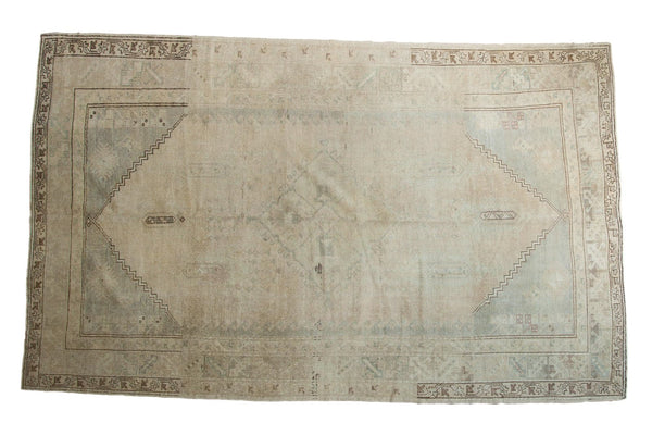 6x10 Vintage Distressed Oushak Carpet // ONH Item ee003215