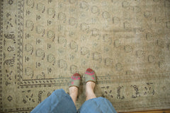 7x9.5 Vintage Distressed Oushak Carpet // ONH Item ee003216 Image 1