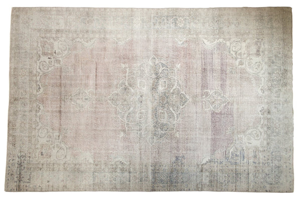 7' x 10'10" 7x11 Vintage Distressed Oushak Carpet / Item ee003228 image 1