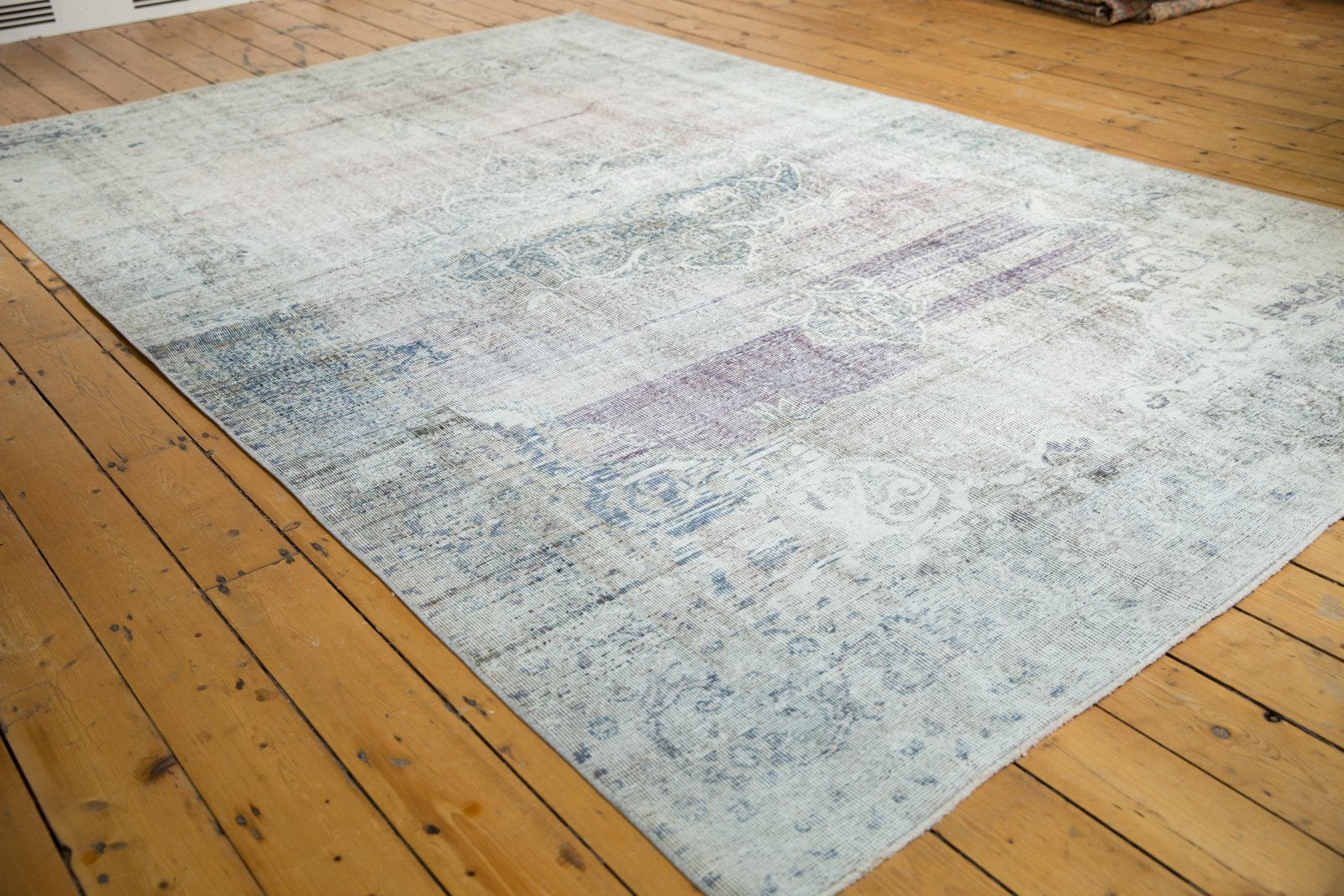  7x11 Vintage Distressed Oushak Carpet / Item ee003228 image 2