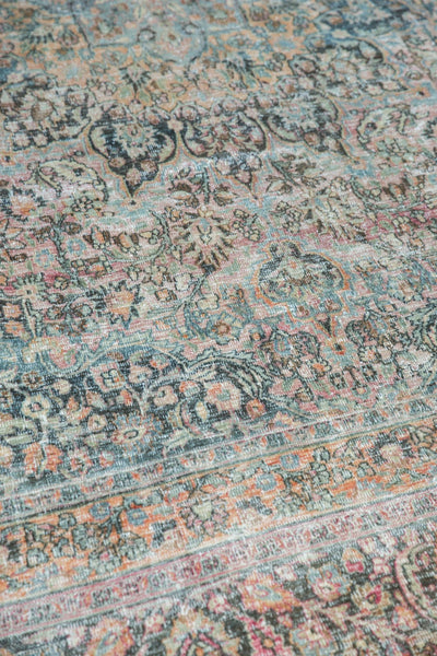 Vintage Distressed Khorassan Carpet