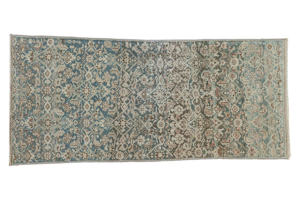 Vintage Distressed Fragment Malayer Rug Runner