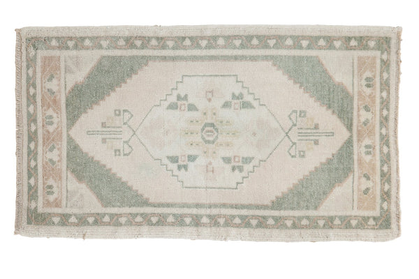 Vintage Distressed Oushak Rug