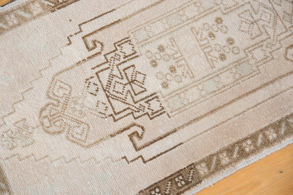 Vintage Distressed Oushak Rug