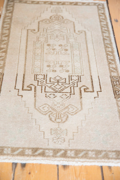Vintage Distressed Oushak Rug