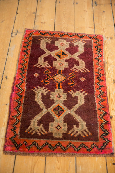1.5x3 Vintage Oushak Rug Mat // ONH Item ee003244 Image 6