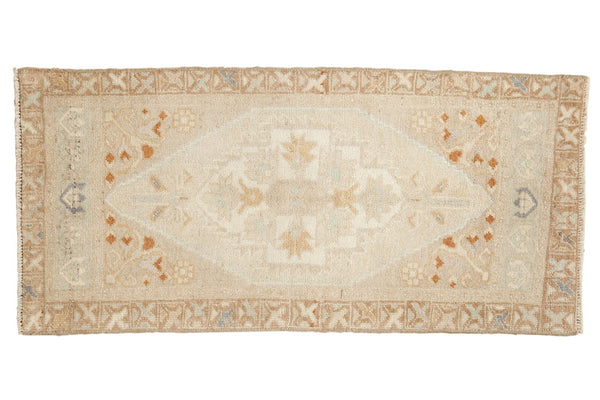 2x4 Vintage Distressed Oushak Rug Runner // ONH Item ee003248