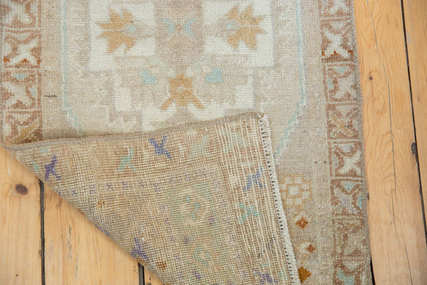 2x4 Vintage Distressed Oushak Rug Runner // ONH Item ee003248 Image 5