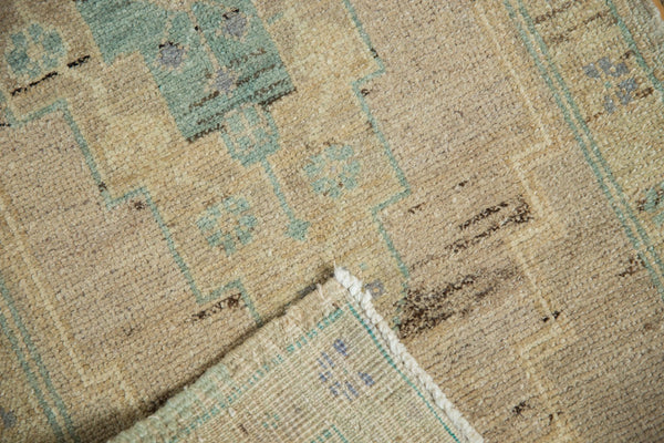 1.5x3.5 Vintage Oushak Rug Mat Runner // ONH Item ee003249 Image 5