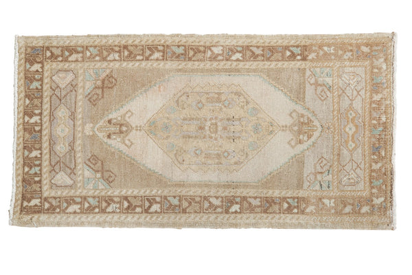 2x3.5 Vintage Distressed Oushak Rug // ONH Item ee003256