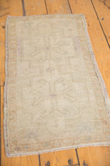 1.5x3 Vintage Distressed Oushak Rug Mat // ONH Item ee003269 Image 5