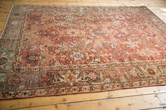  Vintage Distressed Heriz Carpet / Item ee003272 image 6