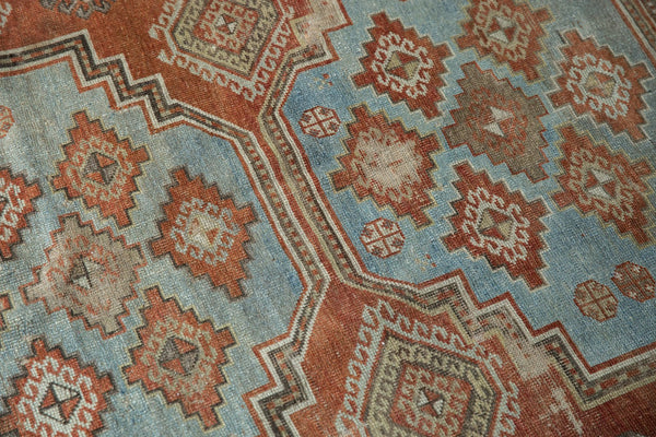  Vintage Distressed Afshar Rug / Item ee003274 image 7