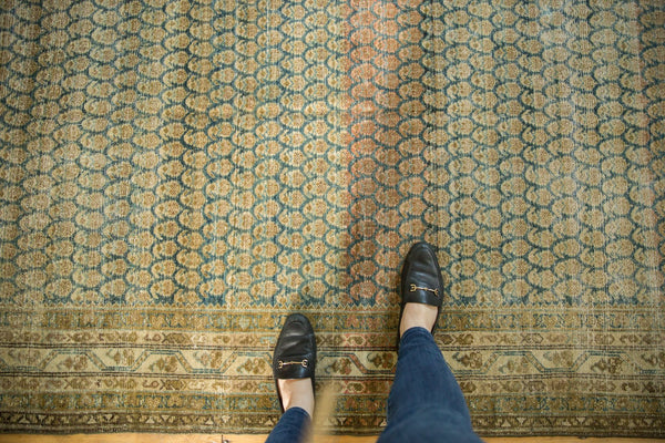  Vintage Distressed Malayer Rug Runner / Item ee003288 image 2