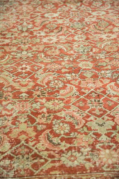  Vintage Distressed Heriz Carpet / Item ee003291 image 7