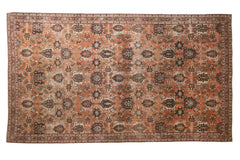 5x9 Vintage Distressed Veramin Carpet // ONH Item ee003293