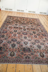 5x9 Vintage Distressed Veramin Carpet // ONH Item ee003293 Image 4