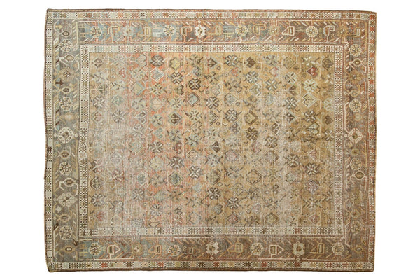5x6 Vintage Distressed Afshar Square Rug // ONH Item ee003295