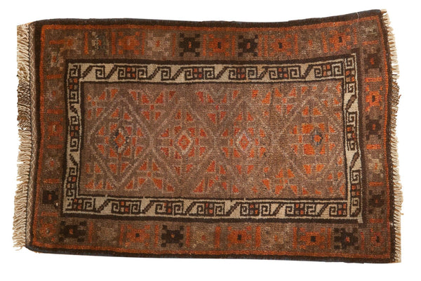 2x3.5 Vintage Belouch Rug // ONH Item ee003307
