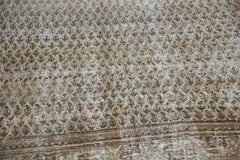 Vintage Distressed Mir Serbend Carpet