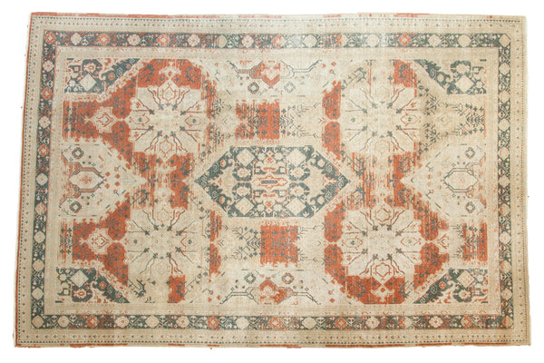 6'5" x 9'9" Vintage Distressed Sivas Carpet / Item ee003321 image 1