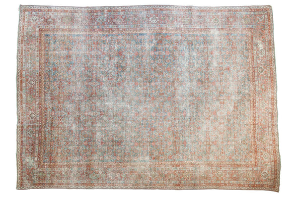 Vintage Distressed Mahal Carpet