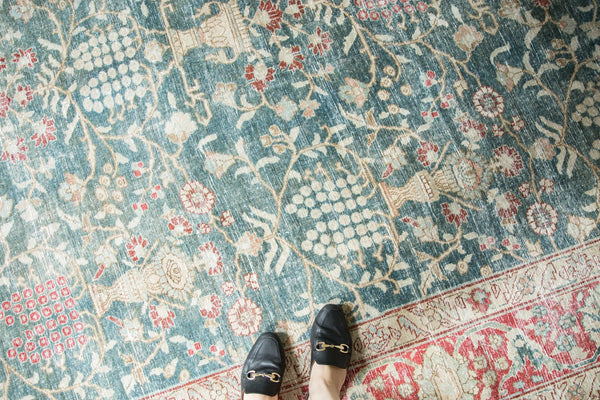 8x11.5 Vintage Distressed Tabriz Carpet // ONH Item ee003327 Image 1